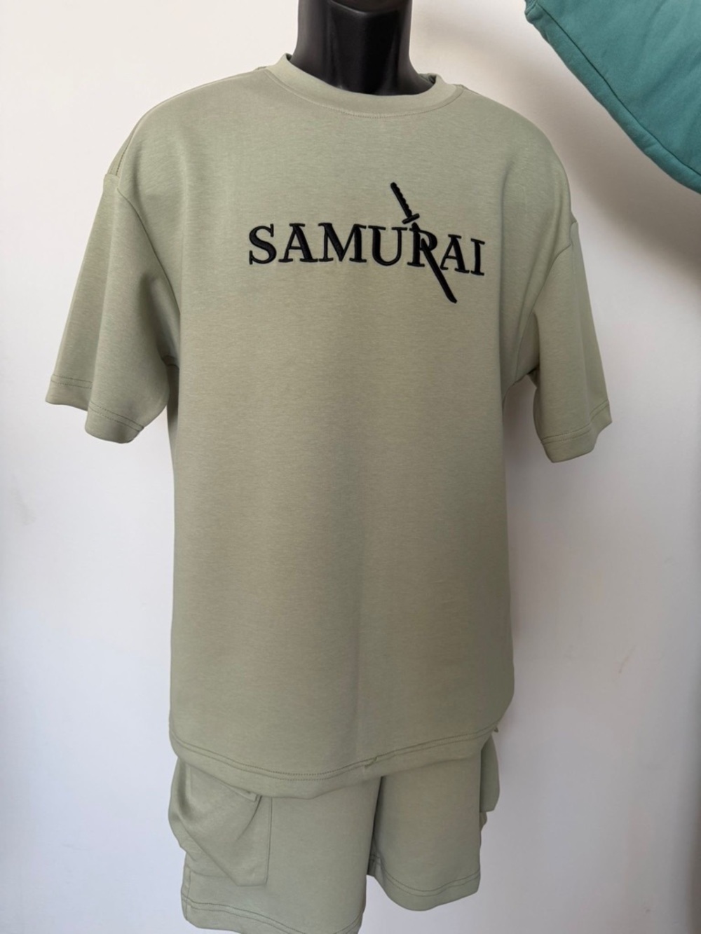 Men's Short Sleeve T-Shirt in Sage Green